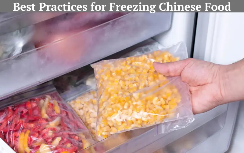 Best Practices for Freezing Chinese Food