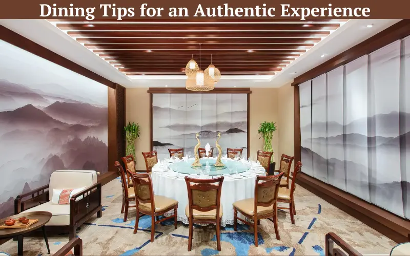 Dining Tips for an Authentic Experience