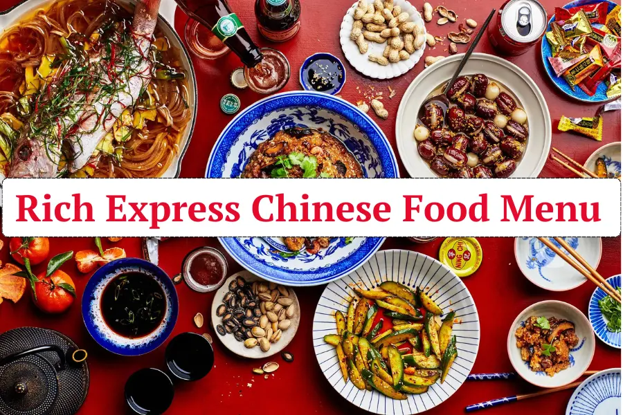 Rich Express Chinese Food Menu