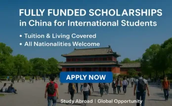 Scholarships in China for International Students 2026