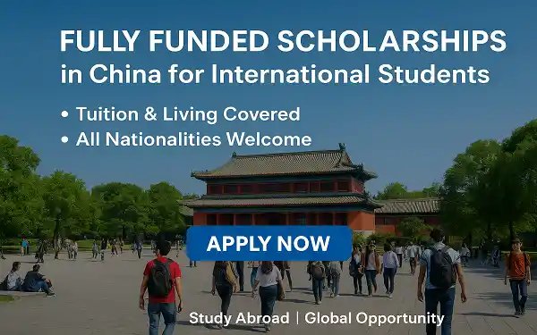 Scholarships in China for International Students 2026