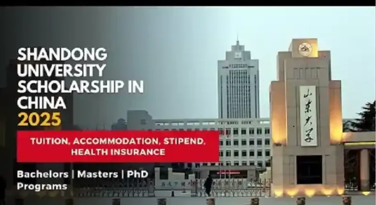 Shandong University Scholarship 2026 (Fully Funded)