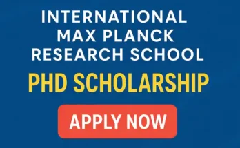 International Max Planck Research School PhD Scholarship 2026 | Fully Funded PhD in Germany