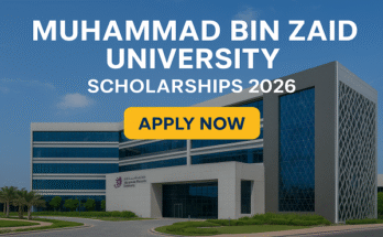 Muhammad Bin Zaid University Scholarships 2026 (Fully Funded)