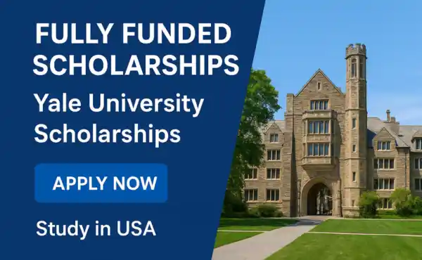 Yale University Scholarships 2026 (Fully Funded) | Study in USA