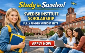 Swedish Institute Scholarship 2026 | Fully Funded (SISGP) – Study in Sweden