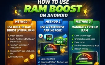 How to Boost RAM on Your Android Phone for Better Performance