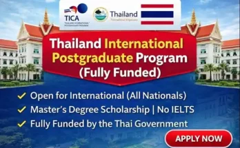 Thailand International Postgraduate Program (Fully Funded)