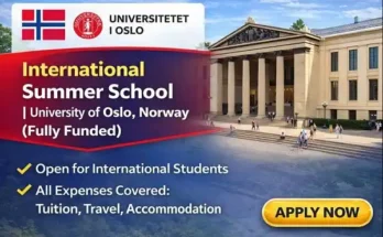 International Summer School | University of Oslo, Norway (Fully Funded)