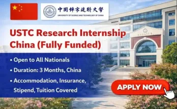 USTC Research Internship in China (Fully Funded)