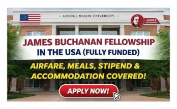 James Buchanan Fellowship in USA (Fully Funded)