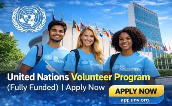 United Nations Volunteer Program 2026 (Fully Funded) | Apply Now