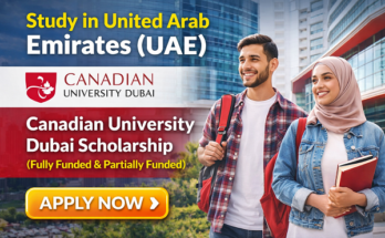 Canadian University Dubai Scholarship 2026 (Fully Funded & Partially Funded)