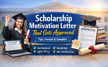Scholarship Motivation Letter That Gets Approved (Tips, Format & Samples)