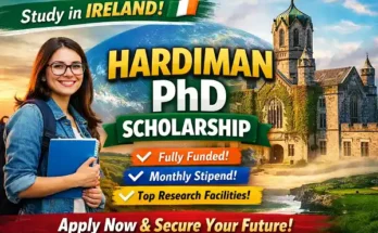 Hardiman PhD Scholarship 2026 in Ireland – Fully Funded Opportunity for International Students
