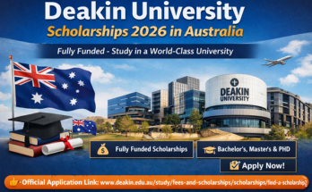 🎓 Deakin University Scholarships 2026 in Australia (Fully Funded) – Study at a World-Class University