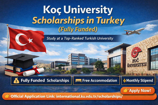 🎓 Koç University Scholarships 2026 in Turkey (Fully Funded) – Complete Official Guide for International Students