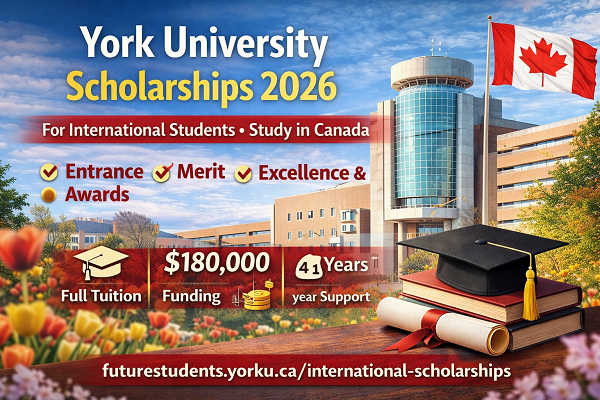 ๐ York University Scholarships 2026 โ Comprehensive Guide for International Students