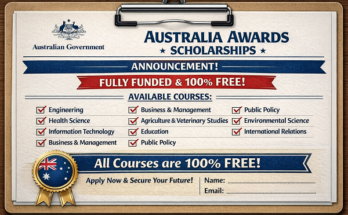Australia Awards Scholarships 2027 (Fully Funded) – Study in Australia Without Any Fees!