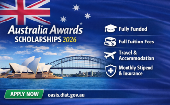 Australia Awards Scholarships 2026 (Fully Funded) – Study in Australia