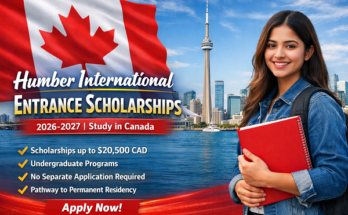 Humber International Entrance Scholarships 2026–2027 in Canada