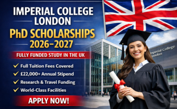 Imperial College London PhD Scholarships 2026–2027 in UK 🇬🇧 (Fully Funded)