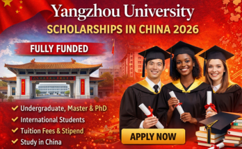 Yangzhou University Scholarships in China 2026 (Fully Funded)