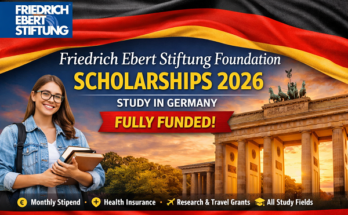 Friedrich Ebert Stiftung Foundation Scholarships 2026 (Fully Funded) – Study in Germany